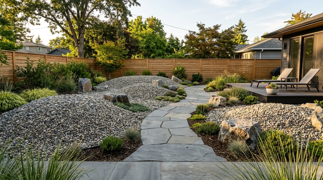 Minimal Front Entry Hardscape